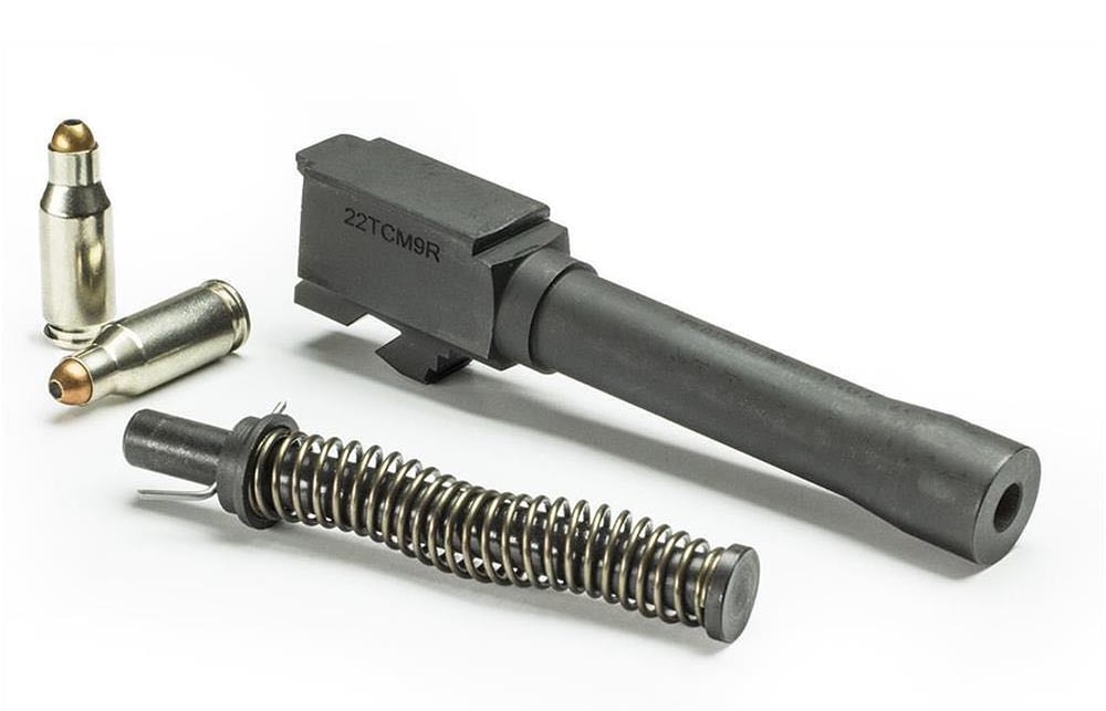 .22 TCM ammunition conversion kit for Glock 17