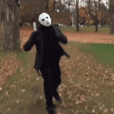 Everyone's a happier maniac in a Jason Voorhees shirt! 