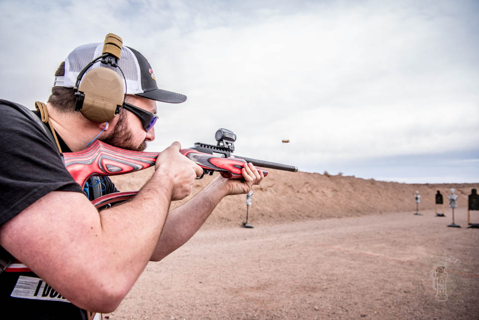Houtekamer shooting .....22 cal with a Proof Research Barrel.