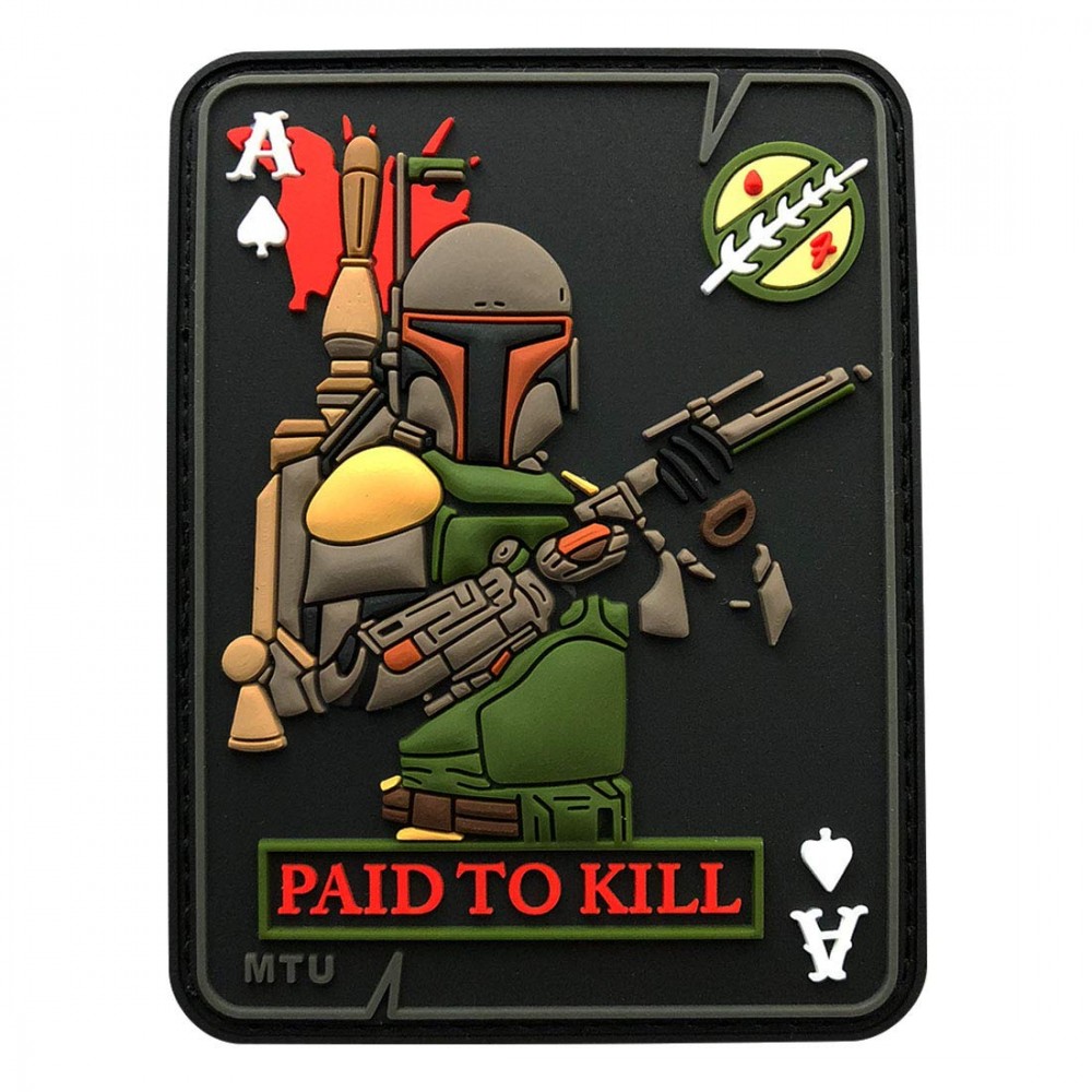 star wars patch card