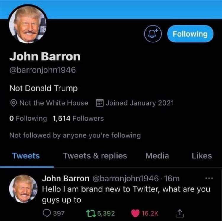 Trump's Tweets led to suspension
