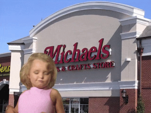 Michael's, Hobby Lobby...they're Happy Places for some people