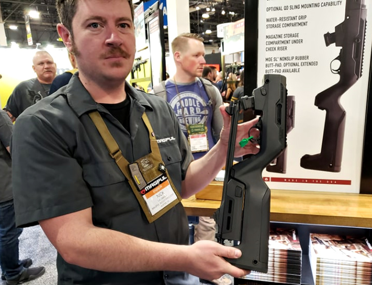 One of Magpul's new stocks for 2020 - the PC Backpacker.