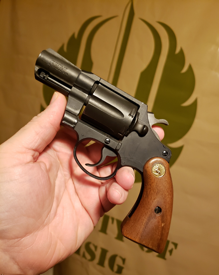 2nd Issue Colt Agent, parkerized.
