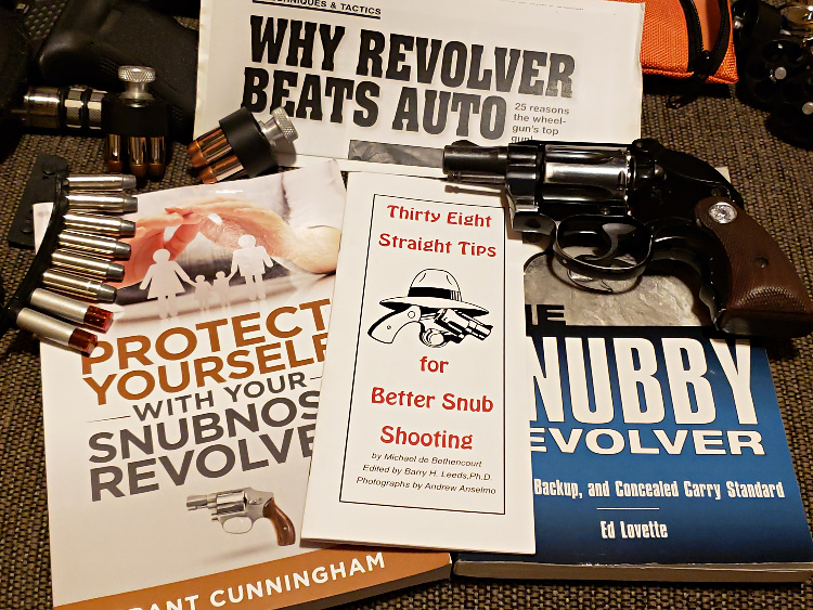 Colt Agent: 38 special snub nose revolver required reading.