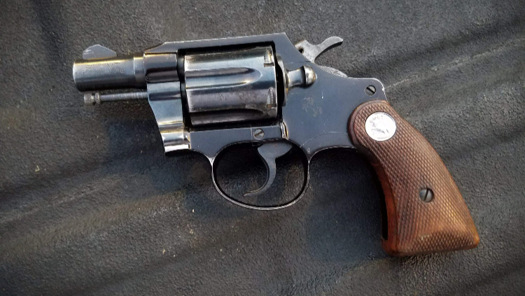 My Colt Agent 38 special snub nose the day I got it.