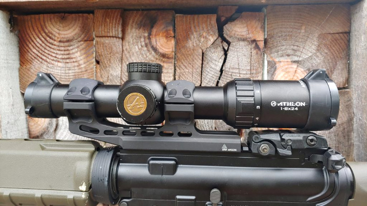 Light Rifle - Athlon Argos BTR Gen-2 1-8X optic.