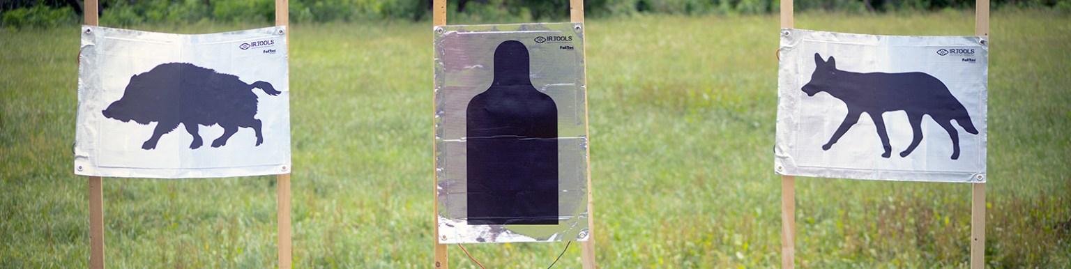 Thermal scope targets for training