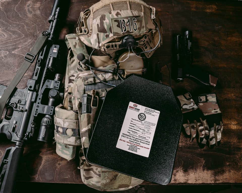 armor plates from shotstop