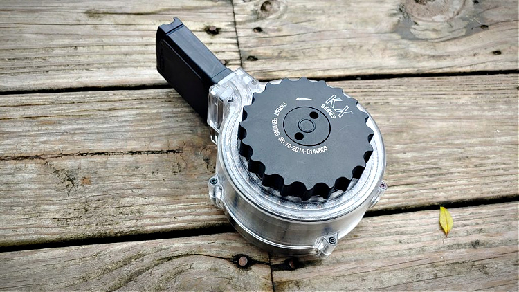 KCI AR-15 Drum Magazine