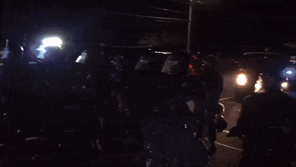 Protester sets himself on fire