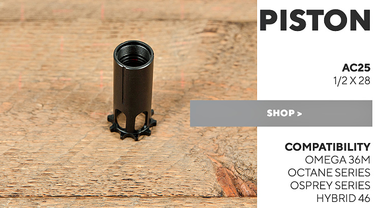 SilencerCo Piston AC25