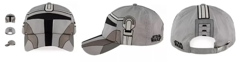 Mandalorian merchandise: a ballcap that looks like the Mandalorian's helmet.