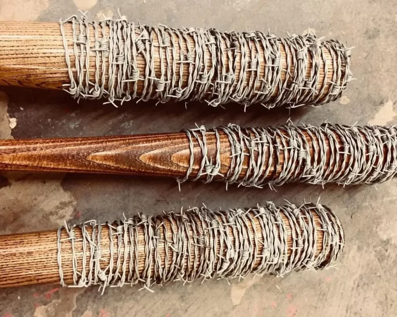 The classic Lucille bat is the most iconic tactical bat.