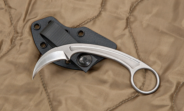 Bastinelli PiKa Picoeur Karambit Fixed Blade Knife