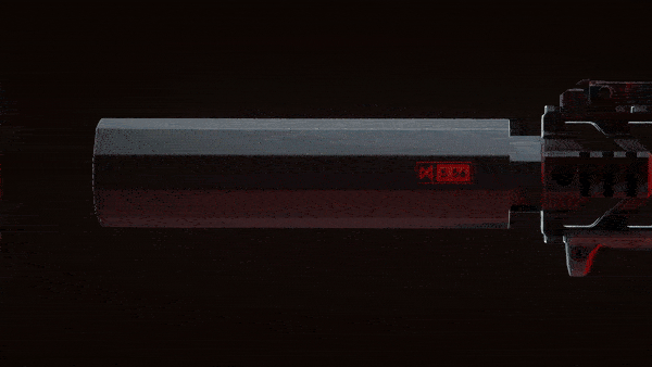 "The Mute" silencer uses the "Venturi Effect" to reduce noise and heat.