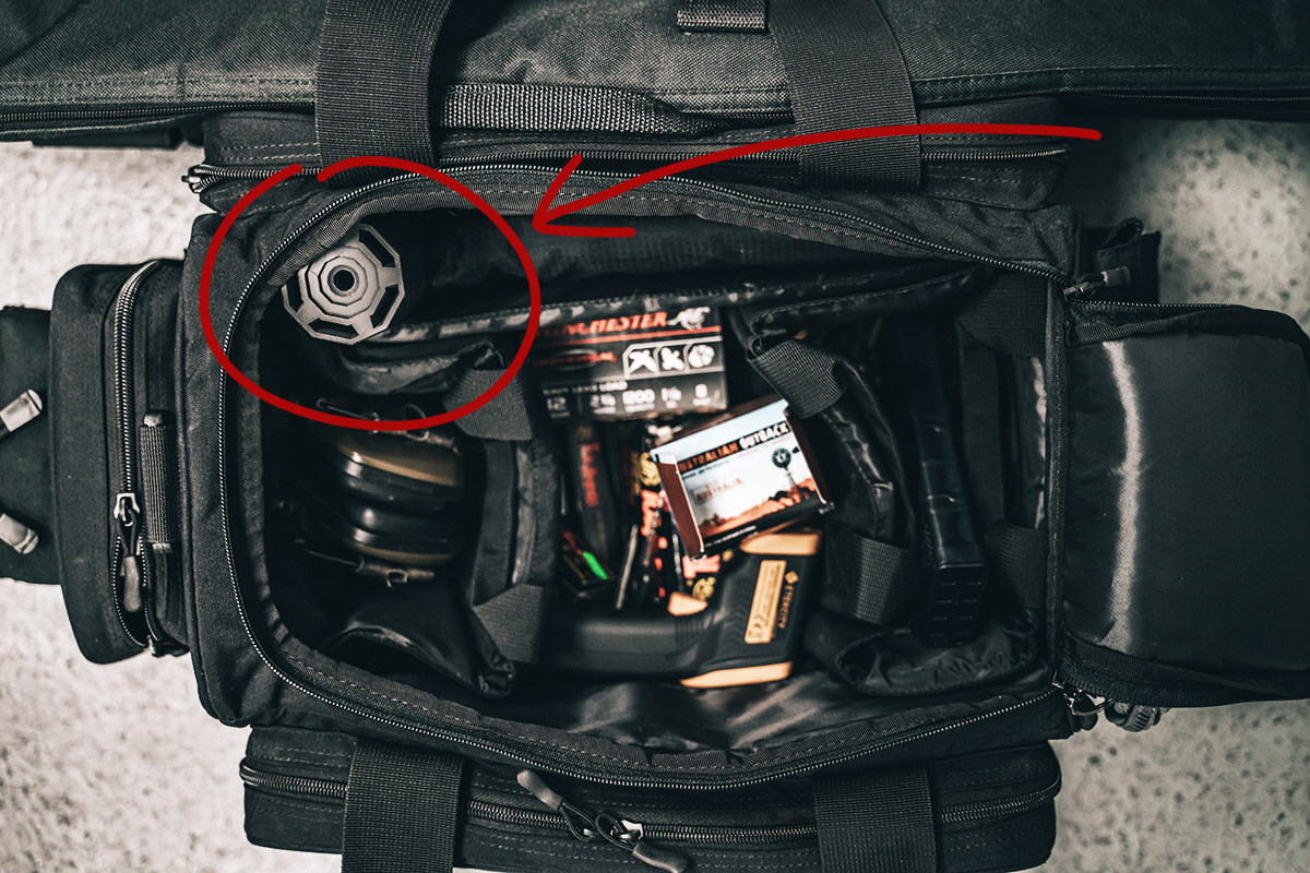 There's no downside to having The Mute Suppressor (or any suppressor) in your range bag.