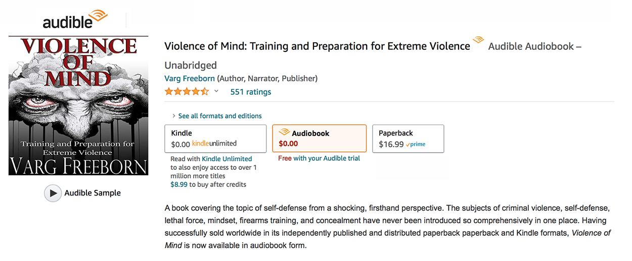 Violence of Mind audiobook