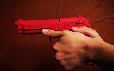 The Beretta 92 Red Gun for Training