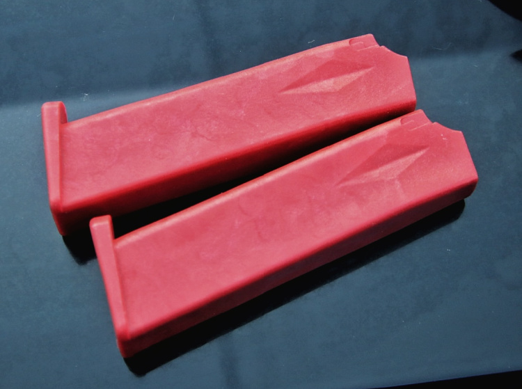 ASP red gun magazines Beretta M9