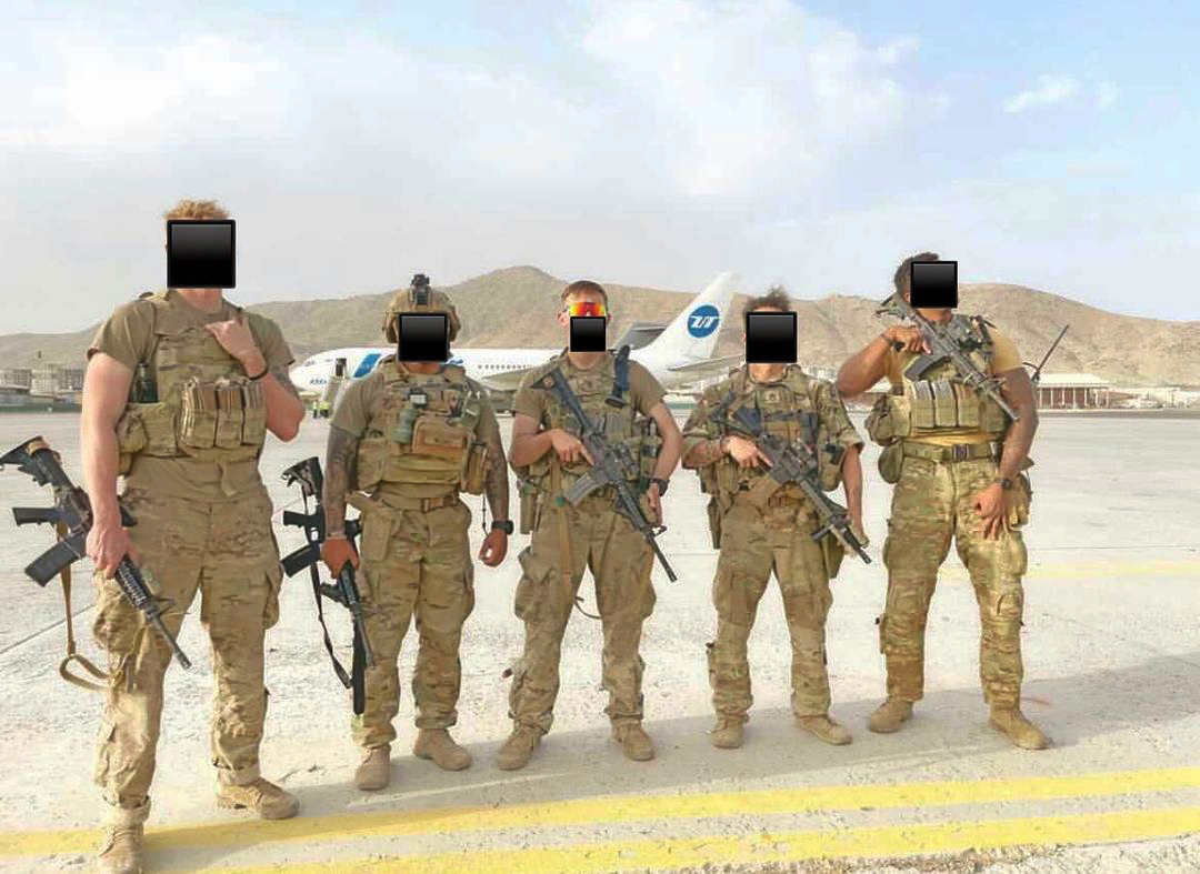 Soldiers of 4-31 Infantry, 10th Mountain Division, HKIA. 
