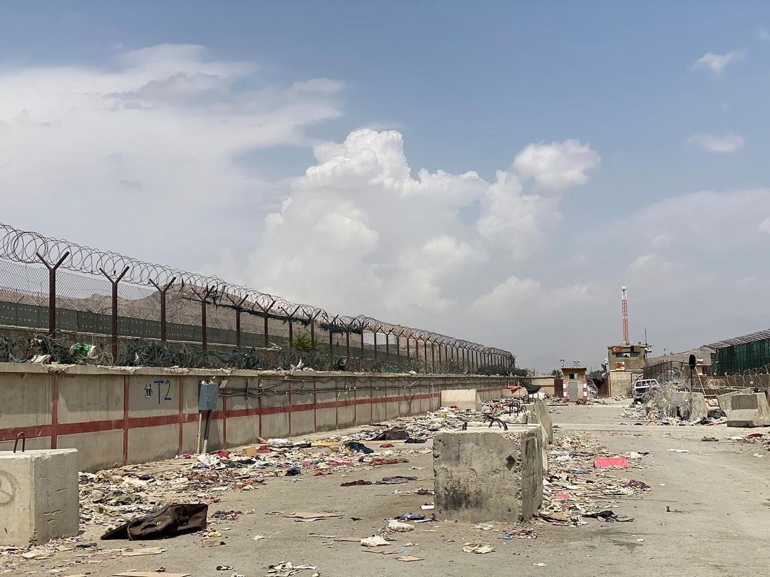 Abbey Gate, Kabul International Airport (after the US withdrawal)