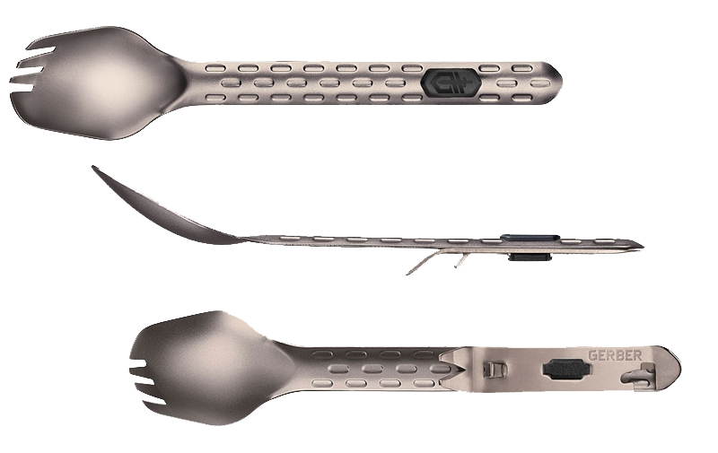 Gerber Devour "multi-tool travel utensil".