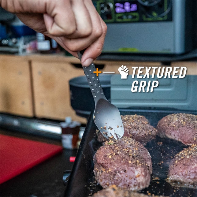 Gerber's Devour multi-function camp spork. 