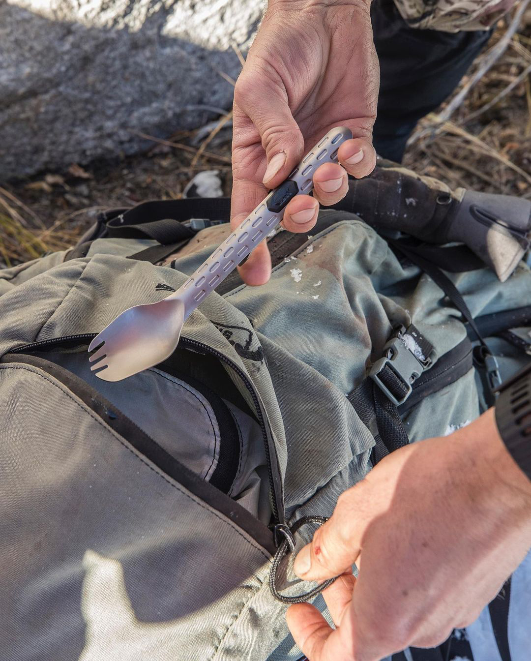 Gerber Devour titanium tactical spork