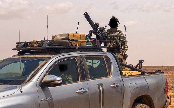 Special Forces technical truck