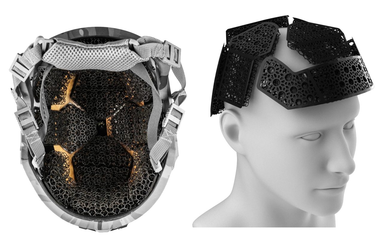 Micro Lattice Helmet Pads Build a Better Brain Bucket