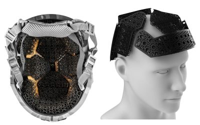Micro Lattice Helmet Pads: Build a Better Brain Bucket