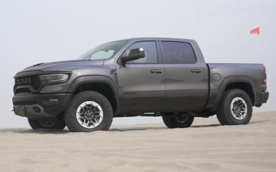 The Ram 1500 TRX Overviewed in the Dunes