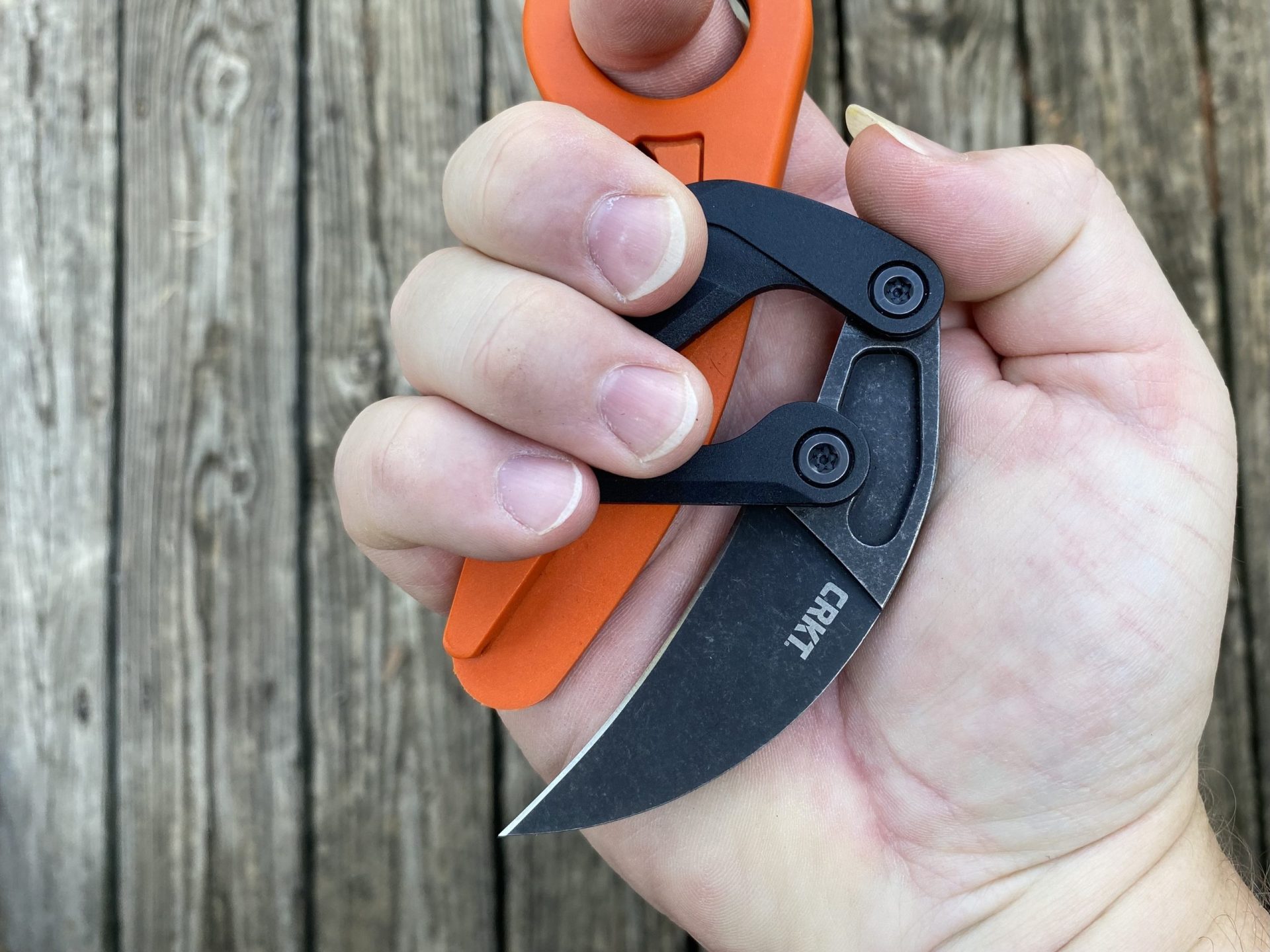The Blade in hand