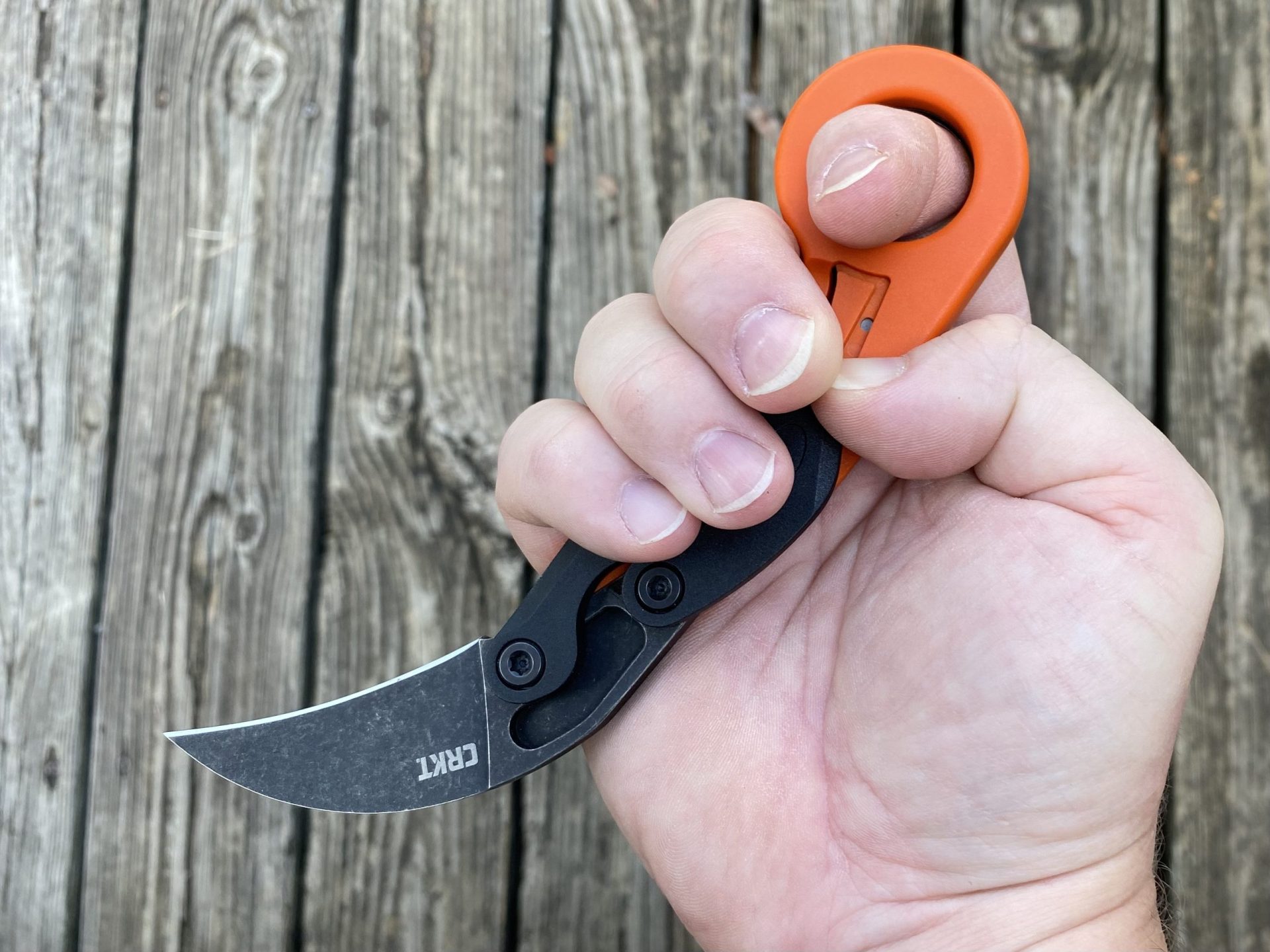 Blade in hand