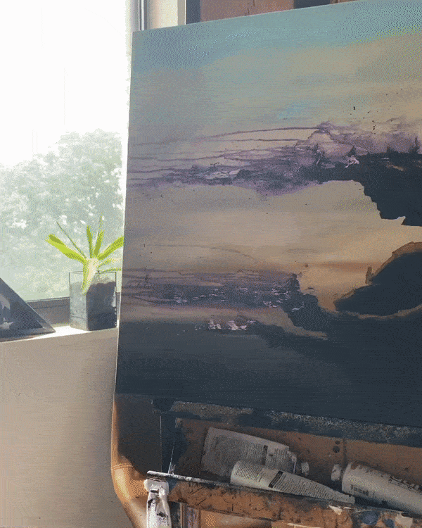Don't let the shitty gif we made deter you from a badass painting. 