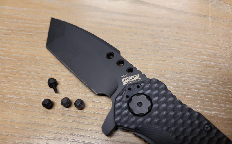 Close up of the Milf Tanto 