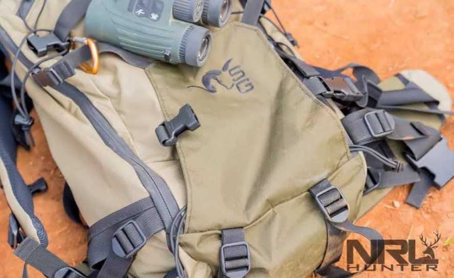 a stone glacier backpack and fury binoculars