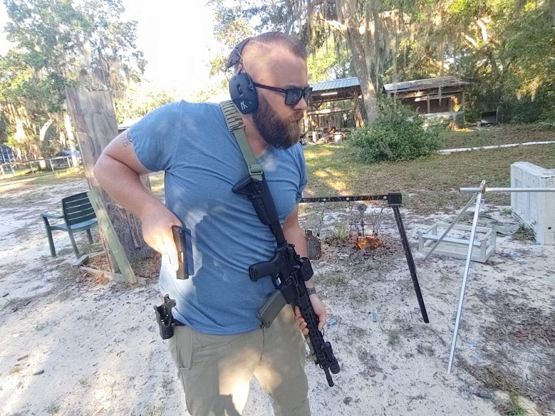 Transitions are important on the range.