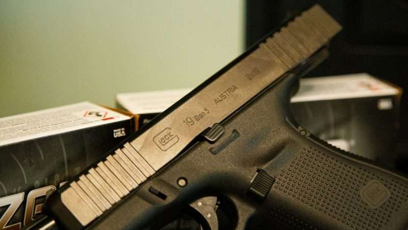 The Gen 5 G19 is easily distinguishable due to its amazing near-glossy finish. Photo credits to Seth Rodgers/Guns.com