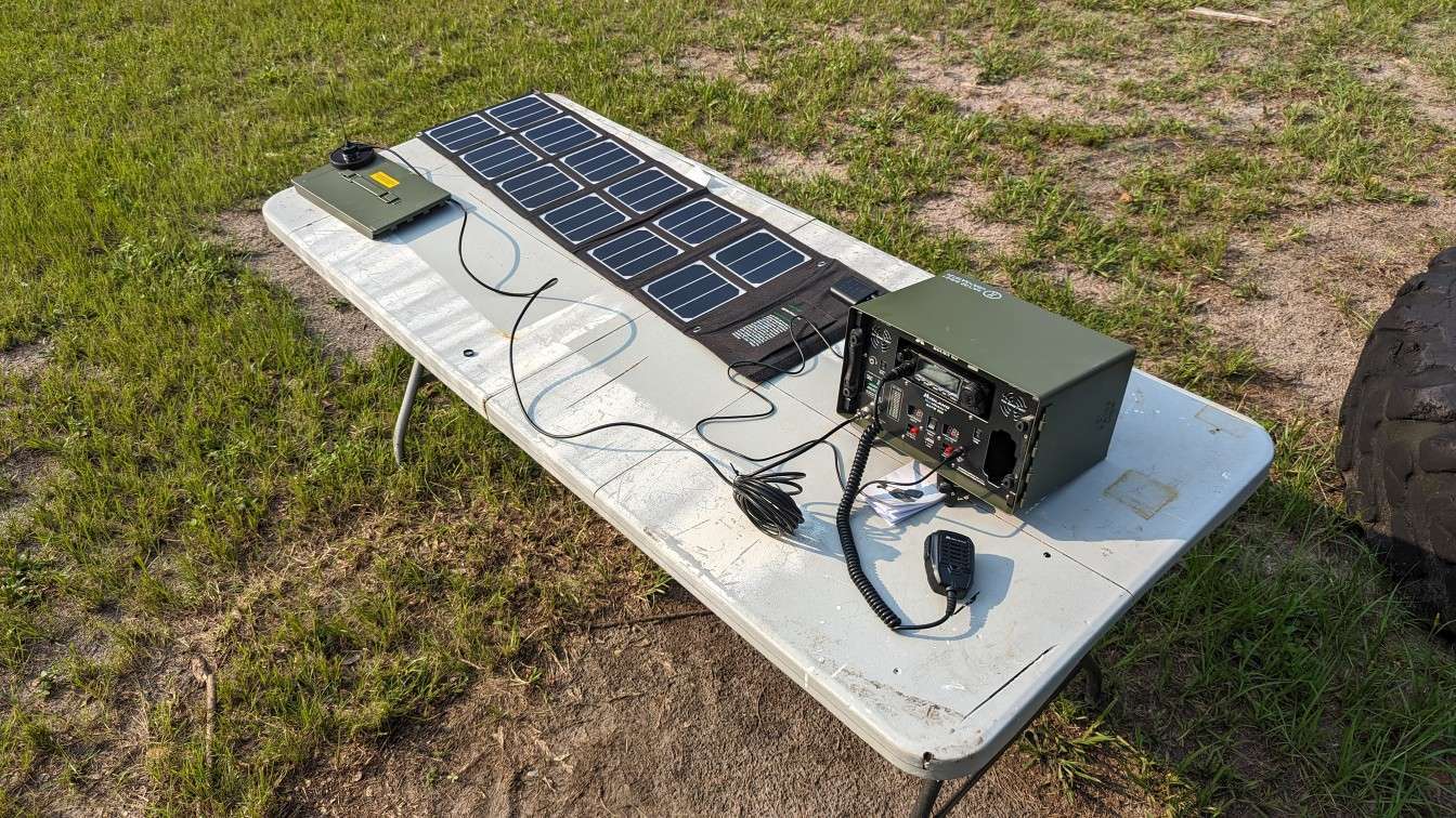 midland base station setup ready to function