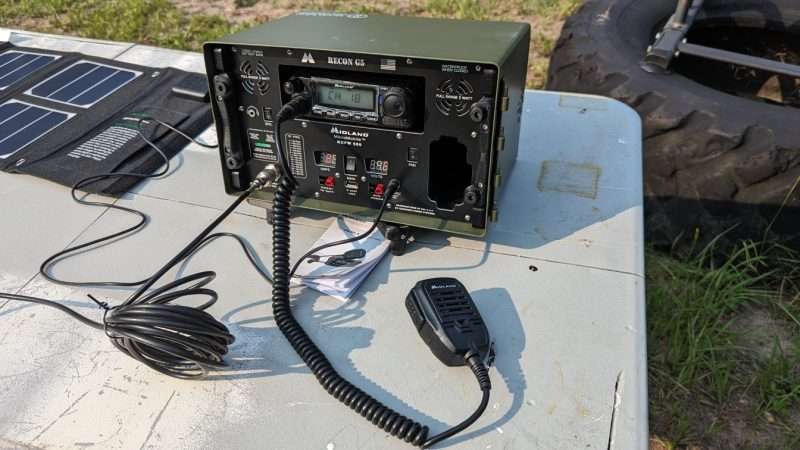 mic and radio setup