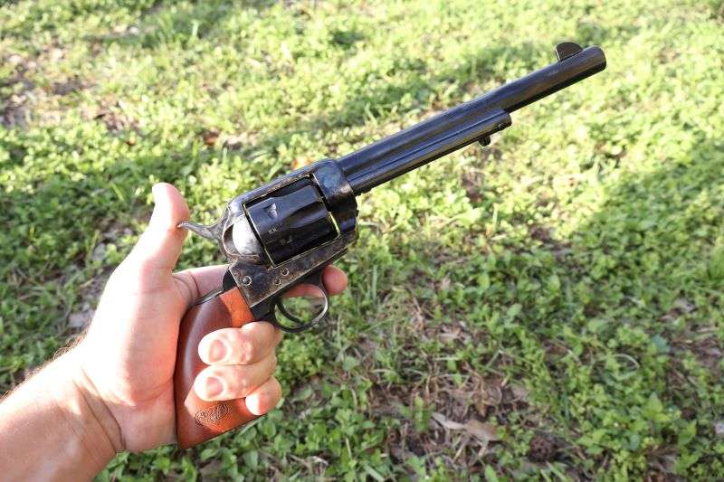 The story of the Colt 1911 automatic pistol usually begins with the failure of a Colt revolver. But the 1911 is just as much of a creature of its ammunition as it is its design and that aspect dates back to another successful and effective Colt revolver – the Colt 1873 or Model P. 