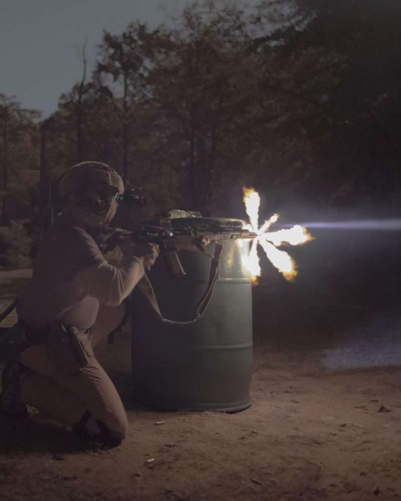 Engaging targets while using a night vision device is a whole different kind of shooting. A prospective low-light/no-light competitor is strongly urged to become familiar with it before entering a competition that features an NVG state.