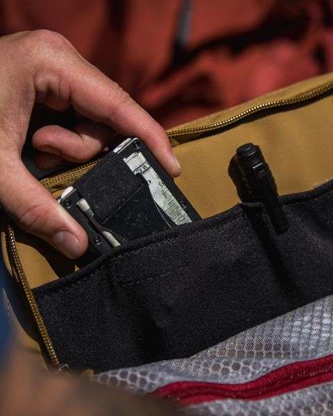 You can store, organize, and carry a wide variety of EDC gear and necessities in an innocuous bag like this. 