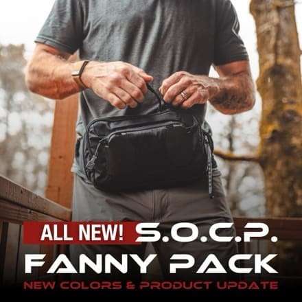 The Vertx SOCP is large enough to conceal your everyday carry while still maintaining its low-profile functionality. 