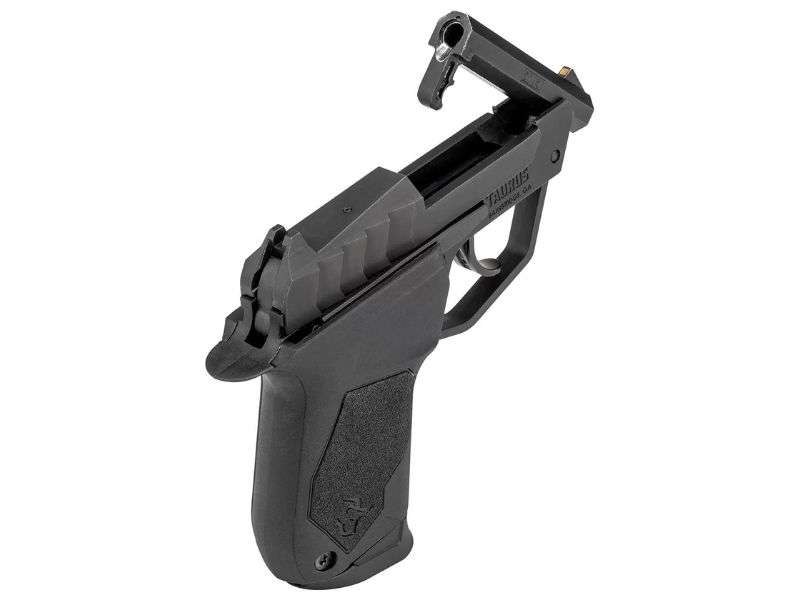 22 TUC with tip-up barrel open
