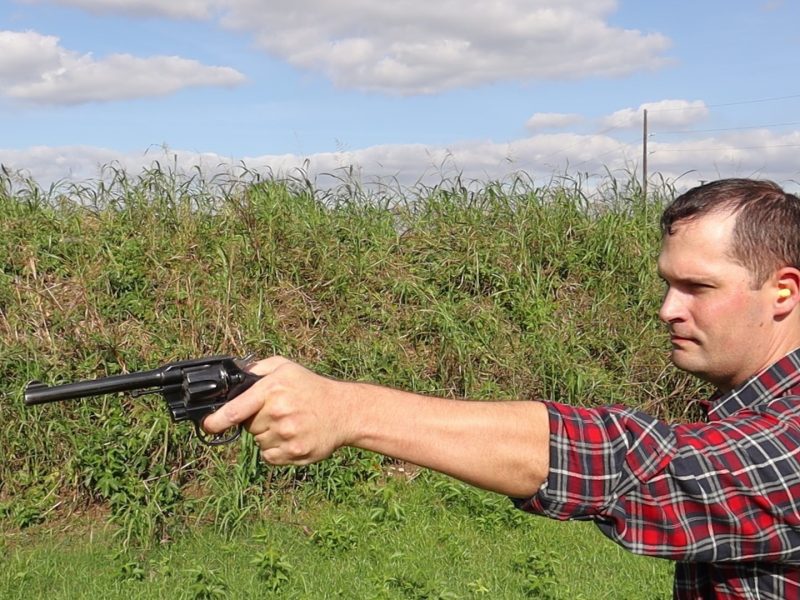 colt official police revolver .38 special shooting