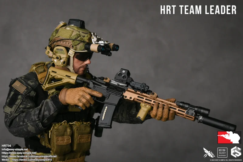 The HRT Team Leader Action figure