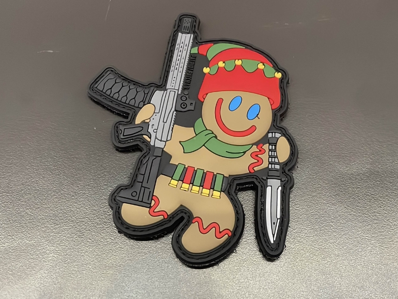 Tactical Gingerbread Man Morale Patch